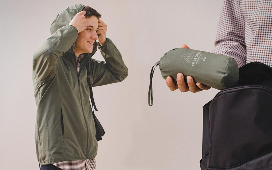 Uniqlo UV Protection Packable Rain Jacket