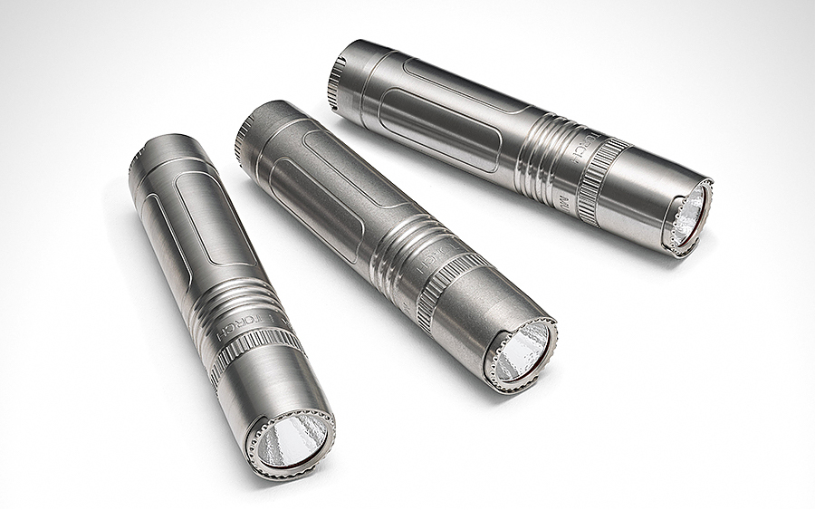 Muyshondt Flieger Titanium Flashlight